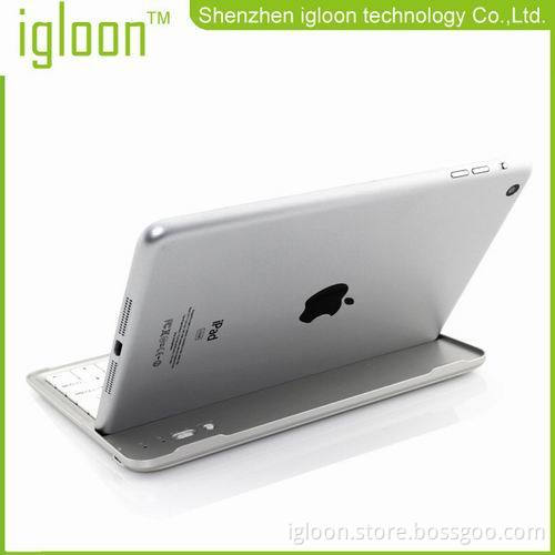 Super Thin Bluetooth Keyboard For Ipad Mini Case Cover Stand With Big Battery Bluetooth 3.0 Standard